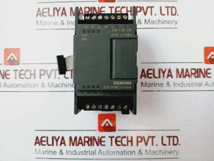 Siemens 1P 6Es7 232-0Hb22-0Xa8 Analog Output Module Em 232 Cn 21-28 Vdc