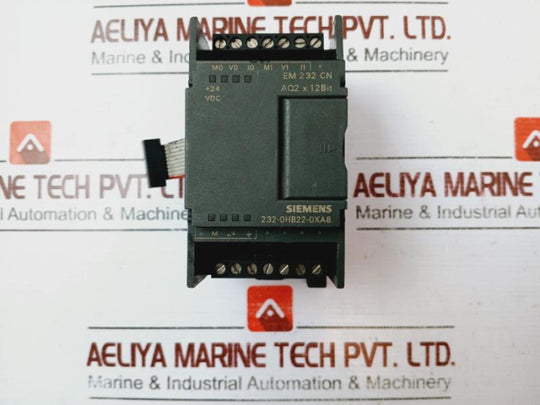 Siemens 1P 6Es7 232-0Hb22-0Xa8 Analog Output Module Em 232 Cn 21-28 Vdc