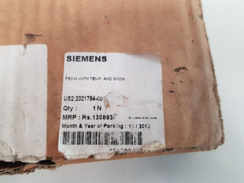 Siemens 2021784-001 Pecm Controller Board
