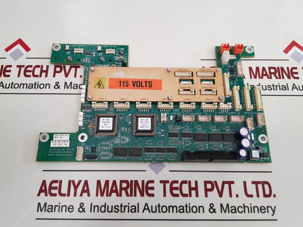 Siemens 2021784-001 Pecm Controller Board
