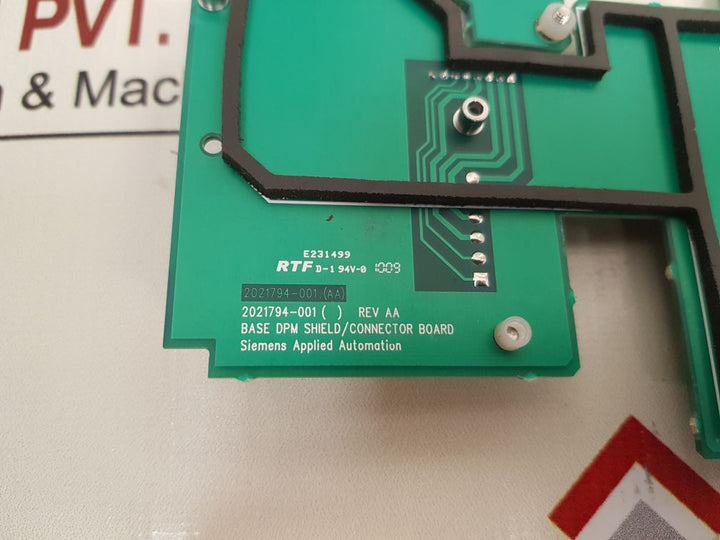 Siemens 2021794-001.(Aa) Connector Board