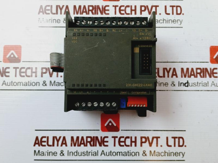 Siemens 6Es7 231-0Hc22-0Xa0 Analog Input Module Em 231 21-28 Vdc