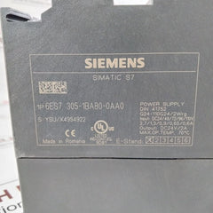 Siemens 6Es7 305-1Ba80-0Aa0 Power Supply