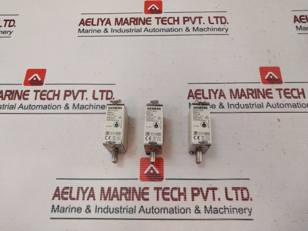 Siemens 3NA3805 Fuse Element NH000 120KA 500VAC