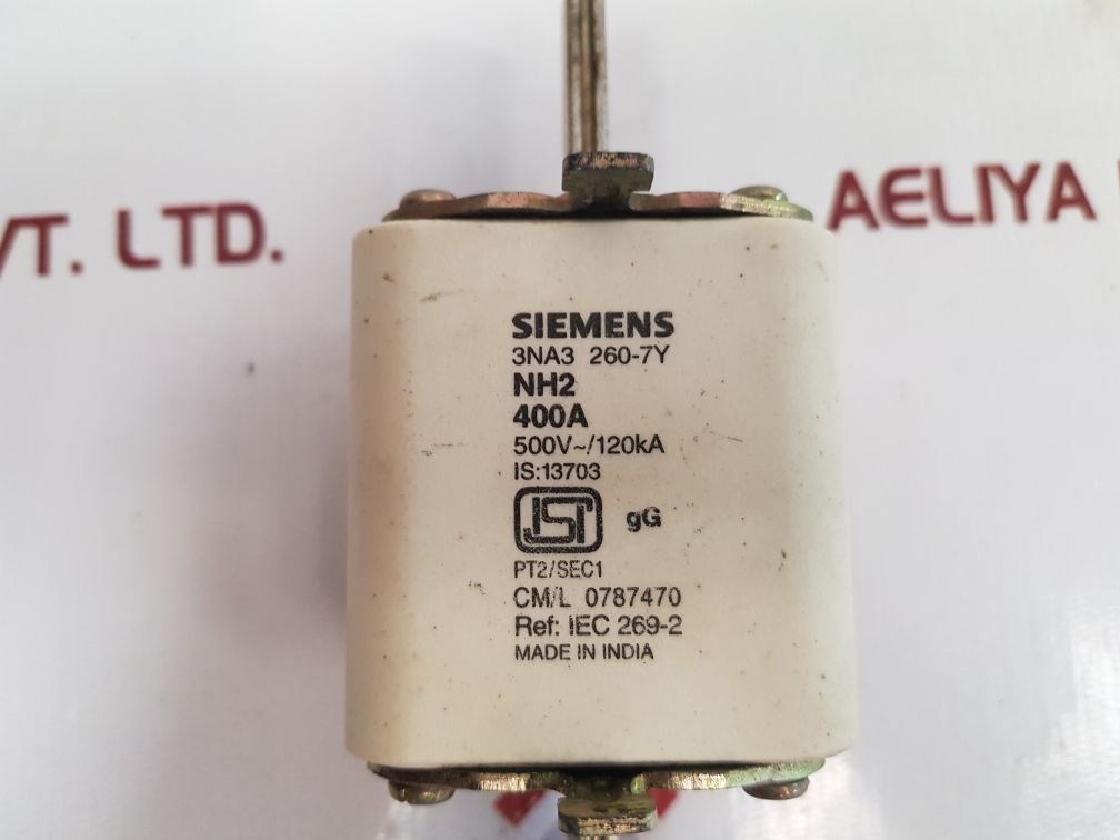 Siemens 3Na3 260-7Y Fuse