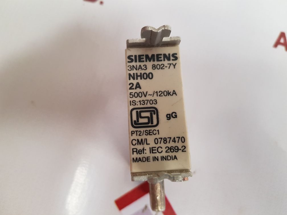 Siemens 3Na3 802-7Y Fuse Link