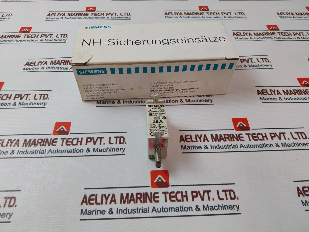 Siemens 3Na3 814 Fuse Links 600V