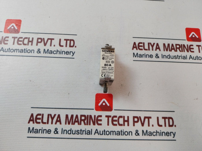 Siemens 3Na3 824 Fuse 500V/120Ka 80A