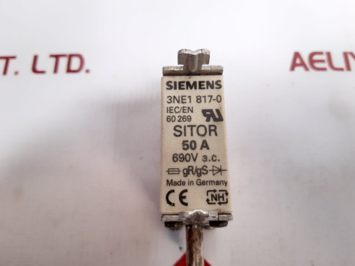 Siemens 3Ne1 817-0 Fuse Link
