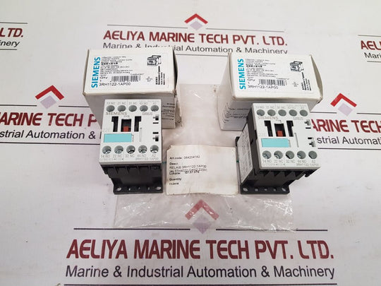 Siemens 3Rh1122-1Ap00 Contactor Relay 240V Ac