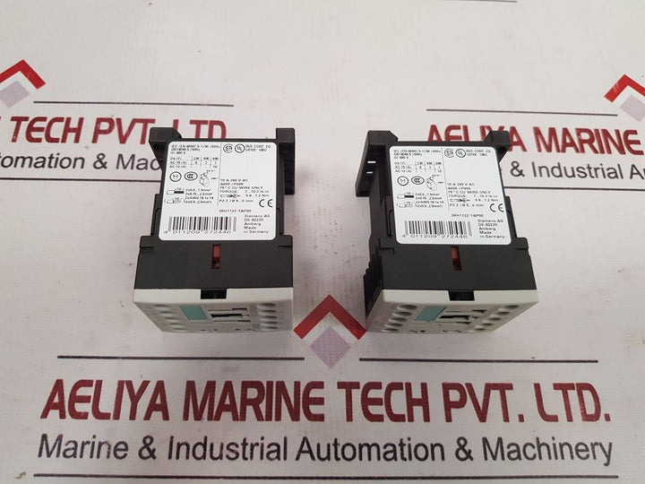 Siemens 3Rh1122-1Ap00 Contactor Relay 240V Ac