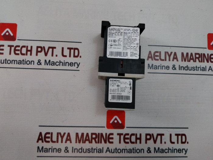 Siemens 3Rh1911-2Ha22 + 3Rt1016-2Ap01 Power Contactor 10A/240V