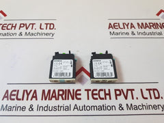 Set of 2X Siemens 3rh1921-1ca01 auxiliary contact block