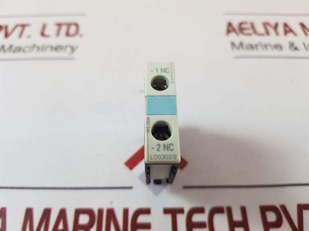 Set of 2X Siemens 3rh1921-1ca01 auxiliary contact block