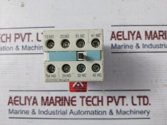 Siemens 3Rh1921-1Fa22 Front Mount Auxiliary Contactor Block 690V
