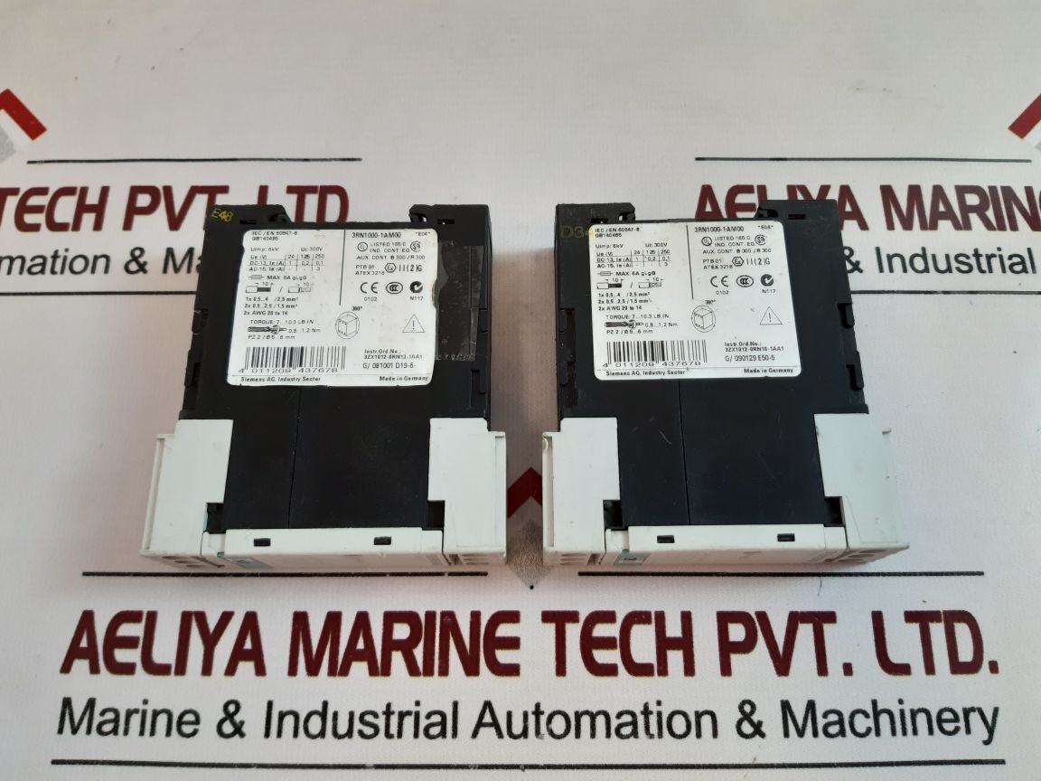 Siemens 3Rn1000-1Am00 Thermistor Motor Protection