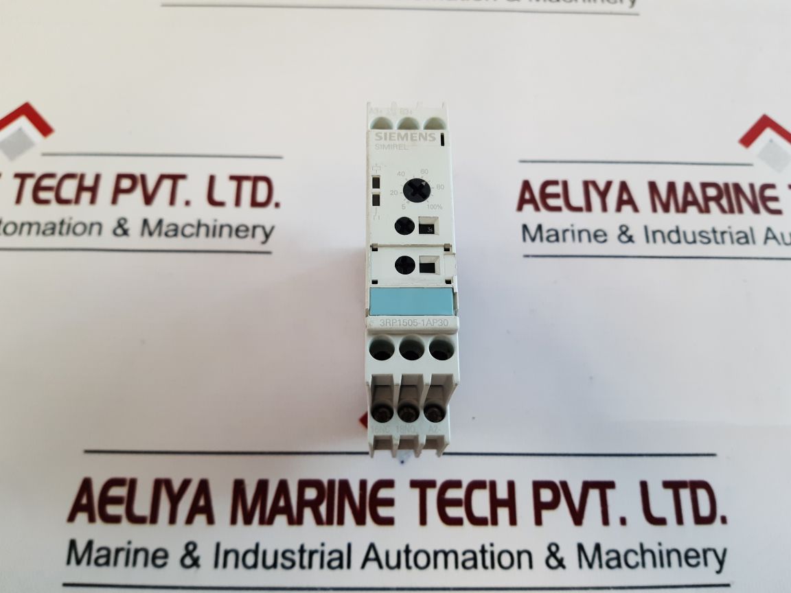 Siemens 3Rp1505-1Ap30 Time Relay 24V Ac/Dc
