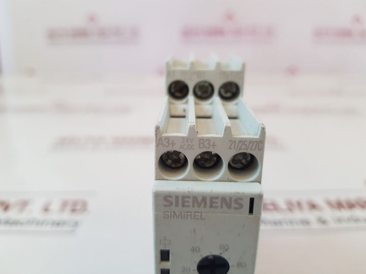 Siemens Simirel 3Rp1505-1Bp30 Time Delay Relay Counter 300V