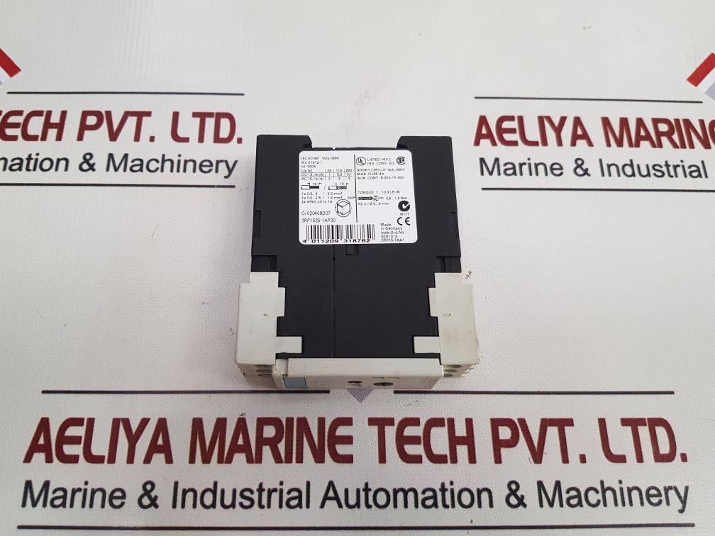 Siemens 3Rp1525-1Ap30 Time Delay Relay 24V Ac/Dc