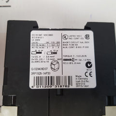 Siemens 3Rp1525-1Ap30 Timing Relay