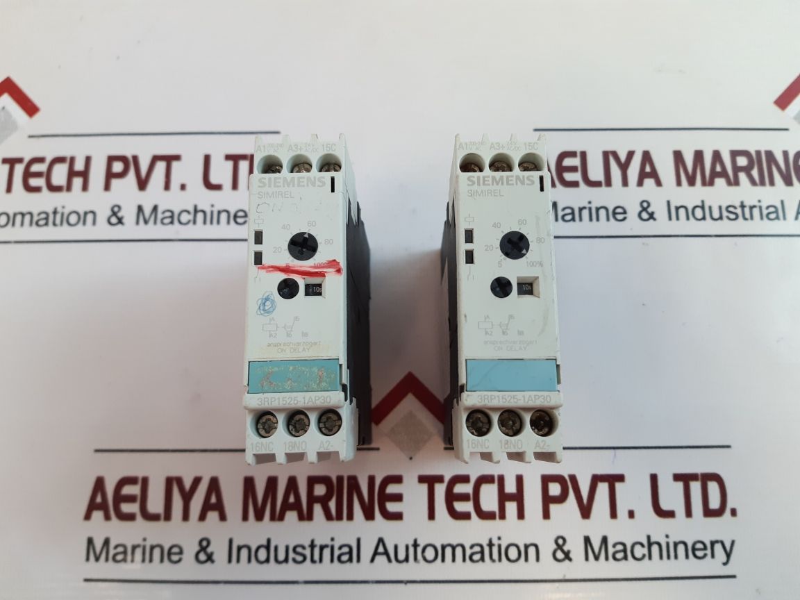 Siemens Simirel 3Rp1525-1Ap30 Time Relay 300V