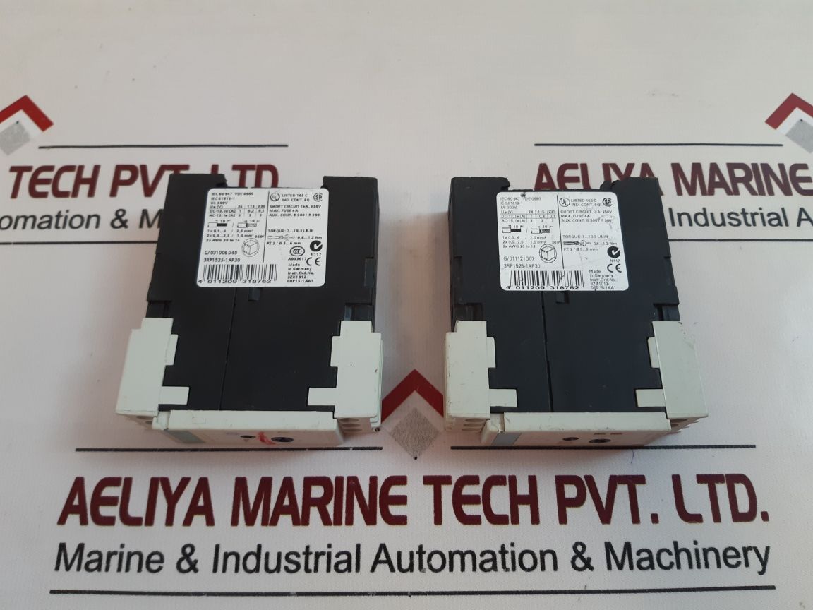 Siemens Simirel 3Rp1525-1Ap30 Time Relay 300V