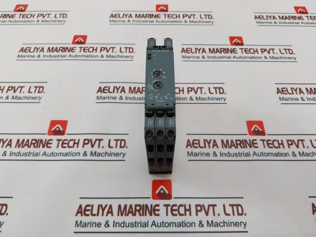 Siemens 3Rp2525-1Bw30 Time Delay Relay Ip20 50/60Hz