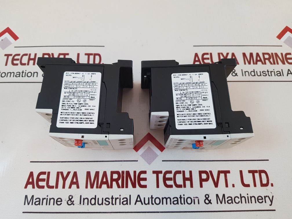 Siemens 3Ru1116-0Eb1 Overload Relay 600Vac