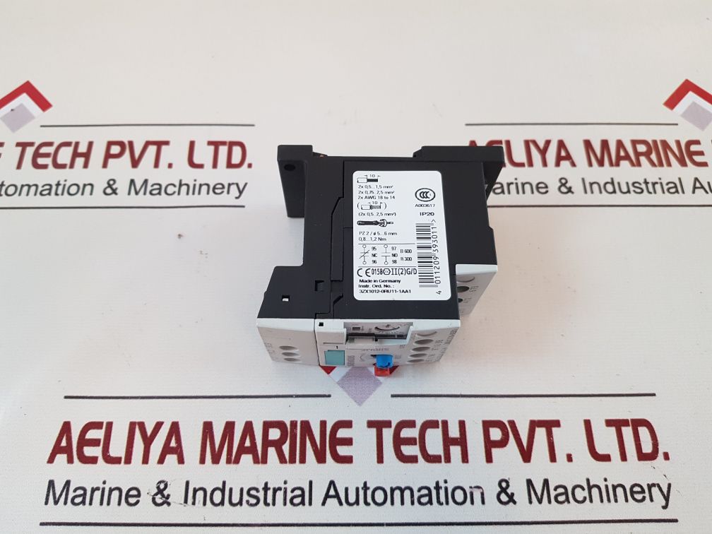 Siemens 3Ru1116-0Eb1 Overload Relay 600Vac