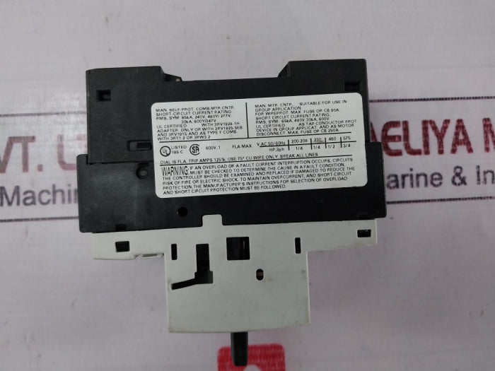 Siemens 3Rv1021-0Ja10 Circuit Breaker Gb14048.2/50Hz