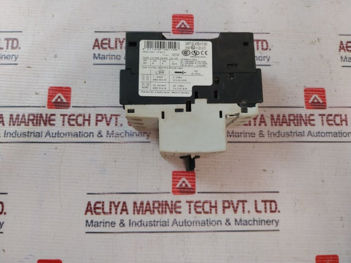 Siemens 3Rv1021-1Fa10 Manual Motor Starter 3.5-5A 50/60Hz