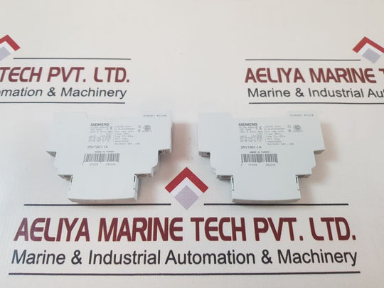 Lot Of 3X Siemens 3Rv1901-1A Auxiliary Contact Block Vde 0660