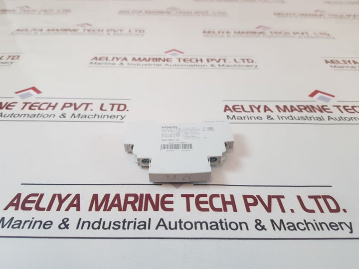 Lot Of 3X Siemens 3Rv1901-1A Auxiliary Contact Block Vde 0660