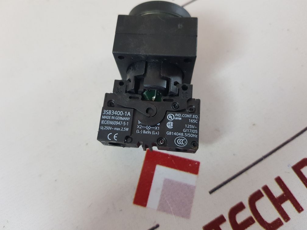 Siemens 3Sb3400-1A Pushbutton Lamp Holder