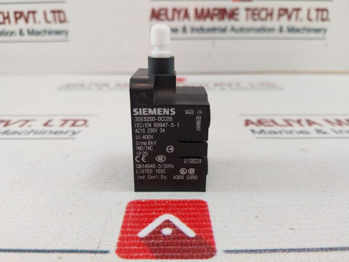 Siemens 3Se5250-0Cc05 Position Switch 400V