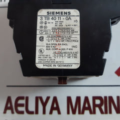 Siemens 3tb40 11-0a contactor