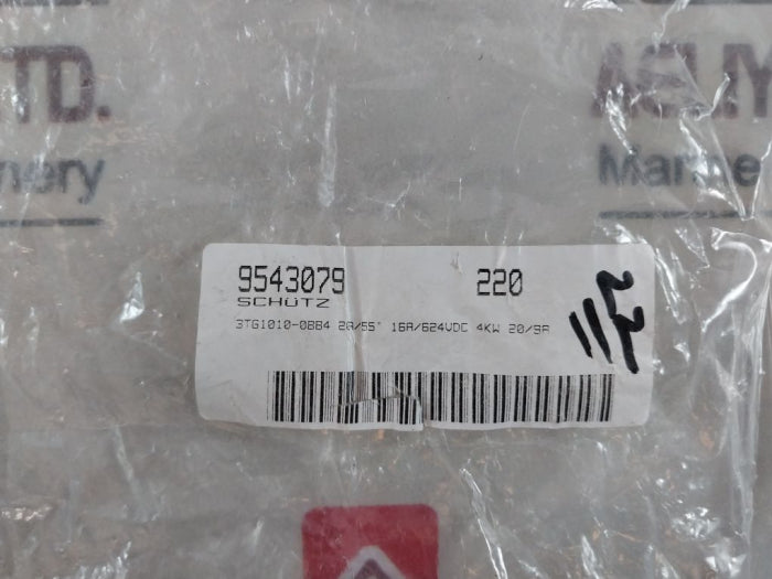 Siemens 3Tg1010-0Bb4 Contactor 20A 400V 50/60Hz