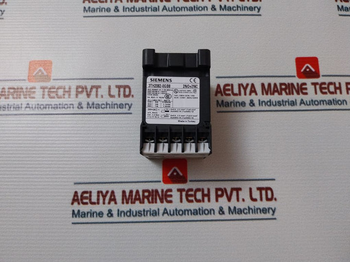Siemens 3Th2082-0Gb8 Contactor Relay 22V Dc