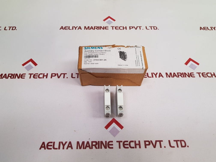 Siemens 3Tx4001-2A Auxiliary Contact Block