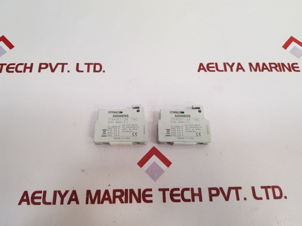 Siemens 3Tx4001-2A Auxiliary Contact Block