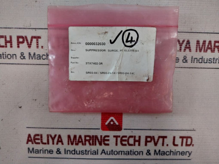 Siemens 3Tx7402-3R Surge Suppressor Rc Element