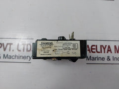 Siemens 3Ua19 11-0Bj Bimetal Relay