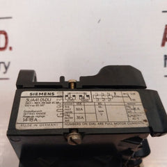 Siemens 3Ua41 01-0U Thermal Overload Relay