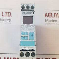 Siemens 3Ug4622-1Aw30 Current Monitoring Relay 690V 1~0,05-10A