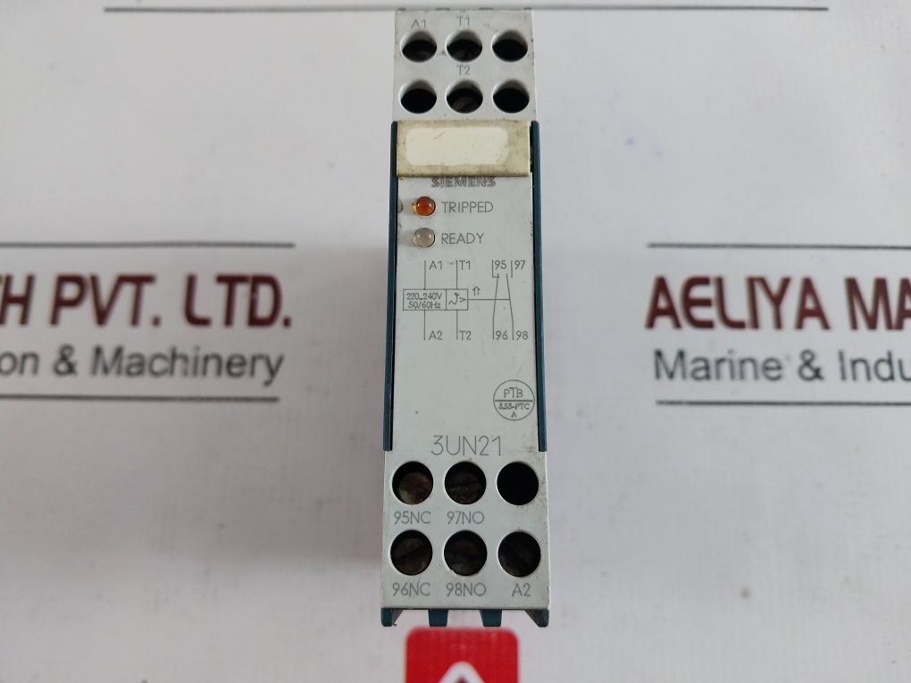 Siemens 3Un2100-0An7 Thermistor Protection Relay 50/60Hz