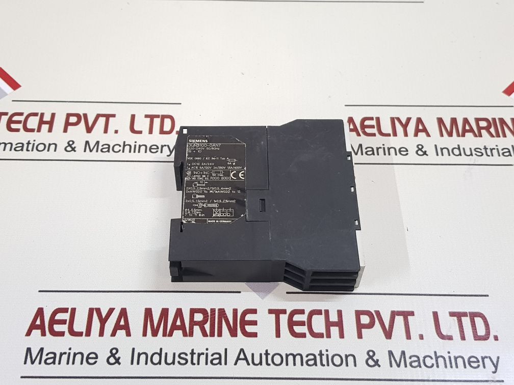 Siemens 3Un2100-0An7 Thermistor Protection Relay 3Un21, 5A/400V