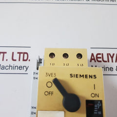 Siemens 3Ve3 000-2La00 Motor Starter Protector