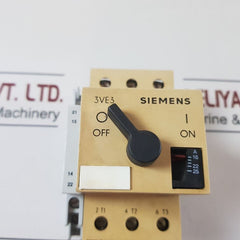 Siemens 3Ve3 000-2Na00 Motor Starter
