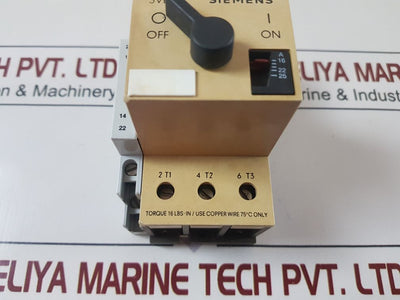 Siemens 3Ve3 000-2Na00 Motor Starter