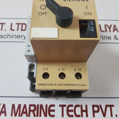 Siemens 3Ve3 000-2Na00 Motor Starter